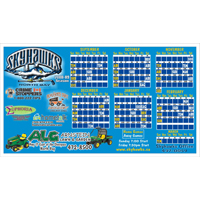 Hunter's Magnets Rectangle 4" x 7"